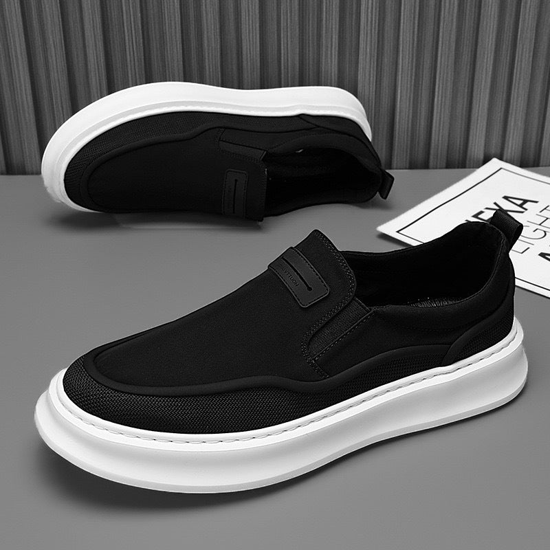 Damen Slip-On Sneaker mit atmungsaktivem Mesh-Obermaterial und gepolsterter Sohle