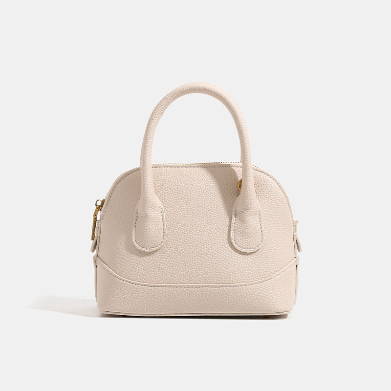 Damen Mini-Handtasche aus strukturiertem Kunstleder
