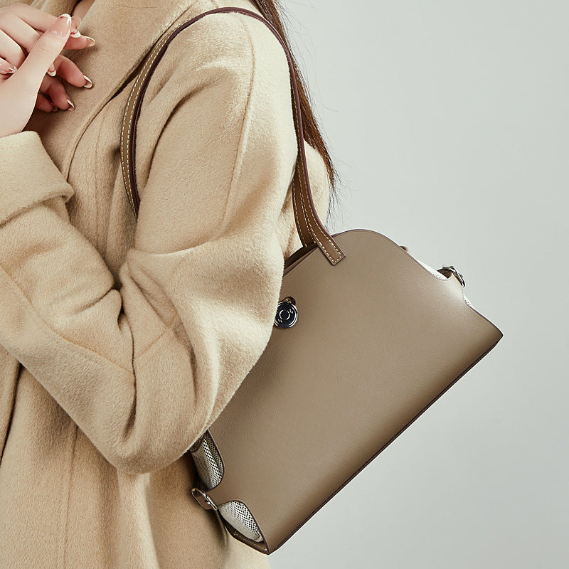 Damen Einkaufstasche mit stylischem Design und praktischen Fächern