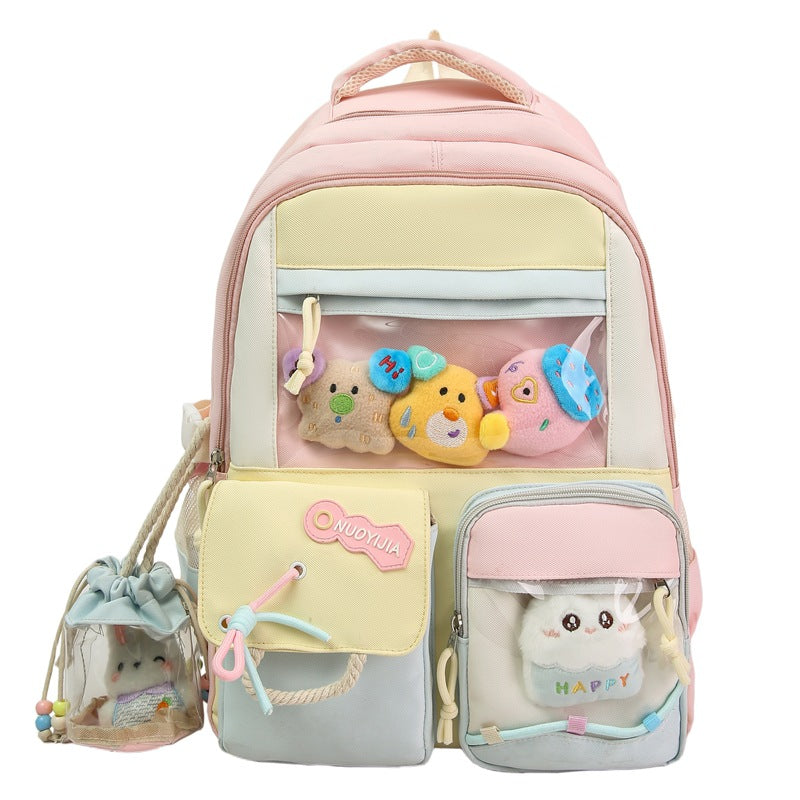 Niedlicher tierisches Multi-Taschen Schulranzen