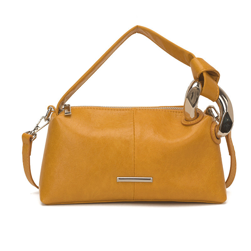 Damen elegante Handtasche mit minimalistischem Design und edlen Akzenten