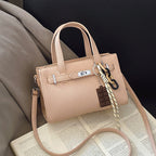 Damen elegante Minitasche mit abnehmbarem Anhänger
