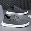 Herren-Sneaker mit atmungsaktivem Strickobermaterial und rutschfester Sohle