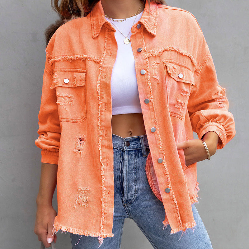 Cripes - Veste en jean tendance pour femme