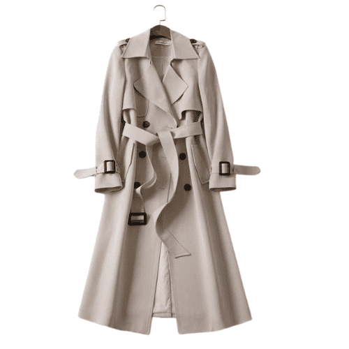 Cripes Fundamental Musthave Trench-coat à la mode pour femme