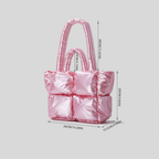 Puffer Schultertasche