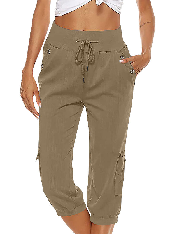 Pantalon cargo Emma's™ avec cordon de serrage