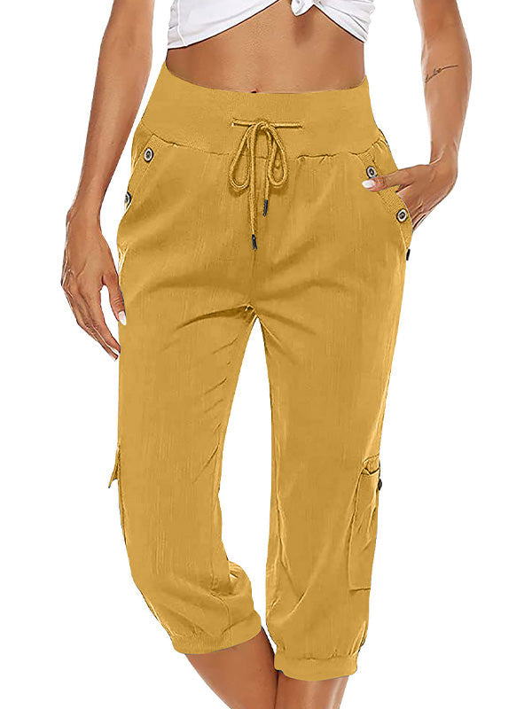 Pantalon cargo Emma's™ avec cordon de serrage