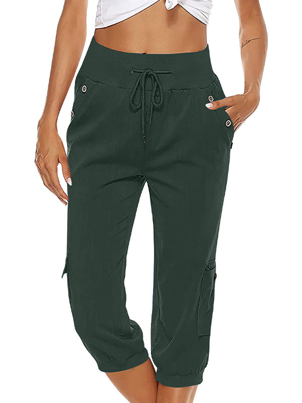 Pantalon cargo Emma's™ avec cordon de serrage