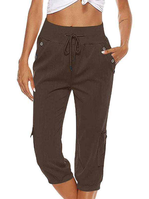 Pantalon cargo Emma's™ avec cordon de serrage