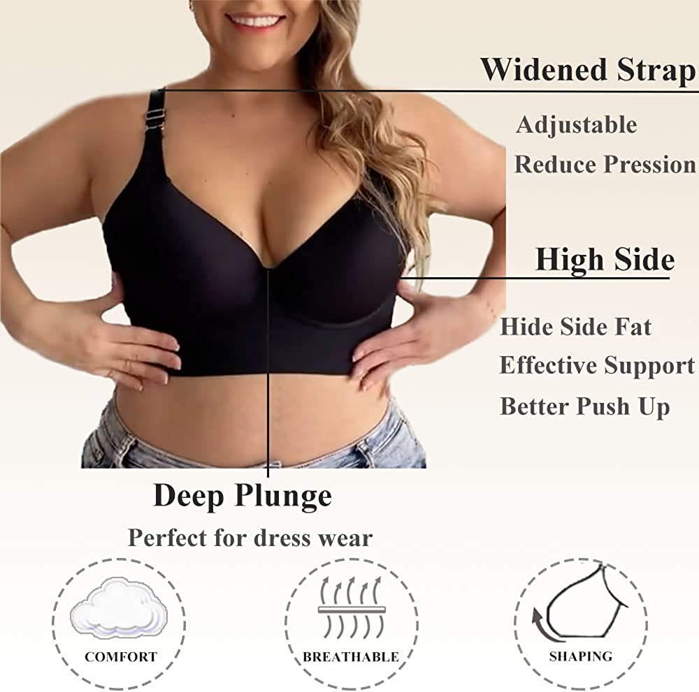 Soutien-gorge push-up PerfectFit™ | Noir+Beige (PAQUET DE 2)