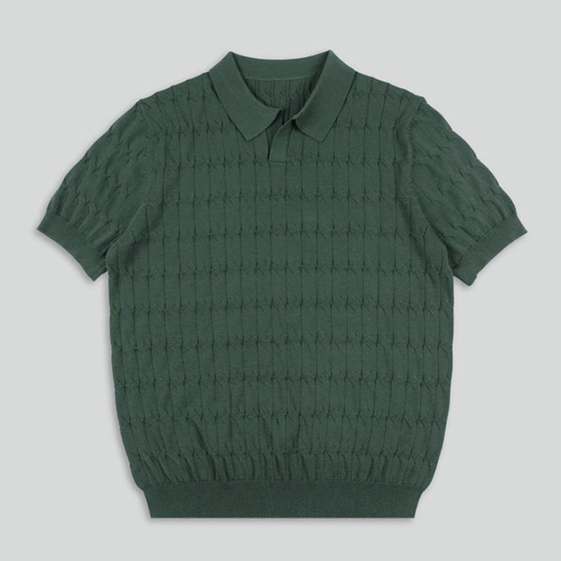 Polo tissé Retro