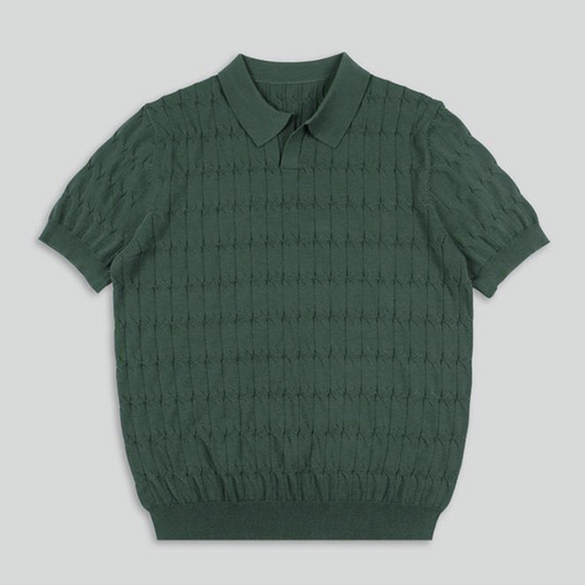 Polo tissé Retro