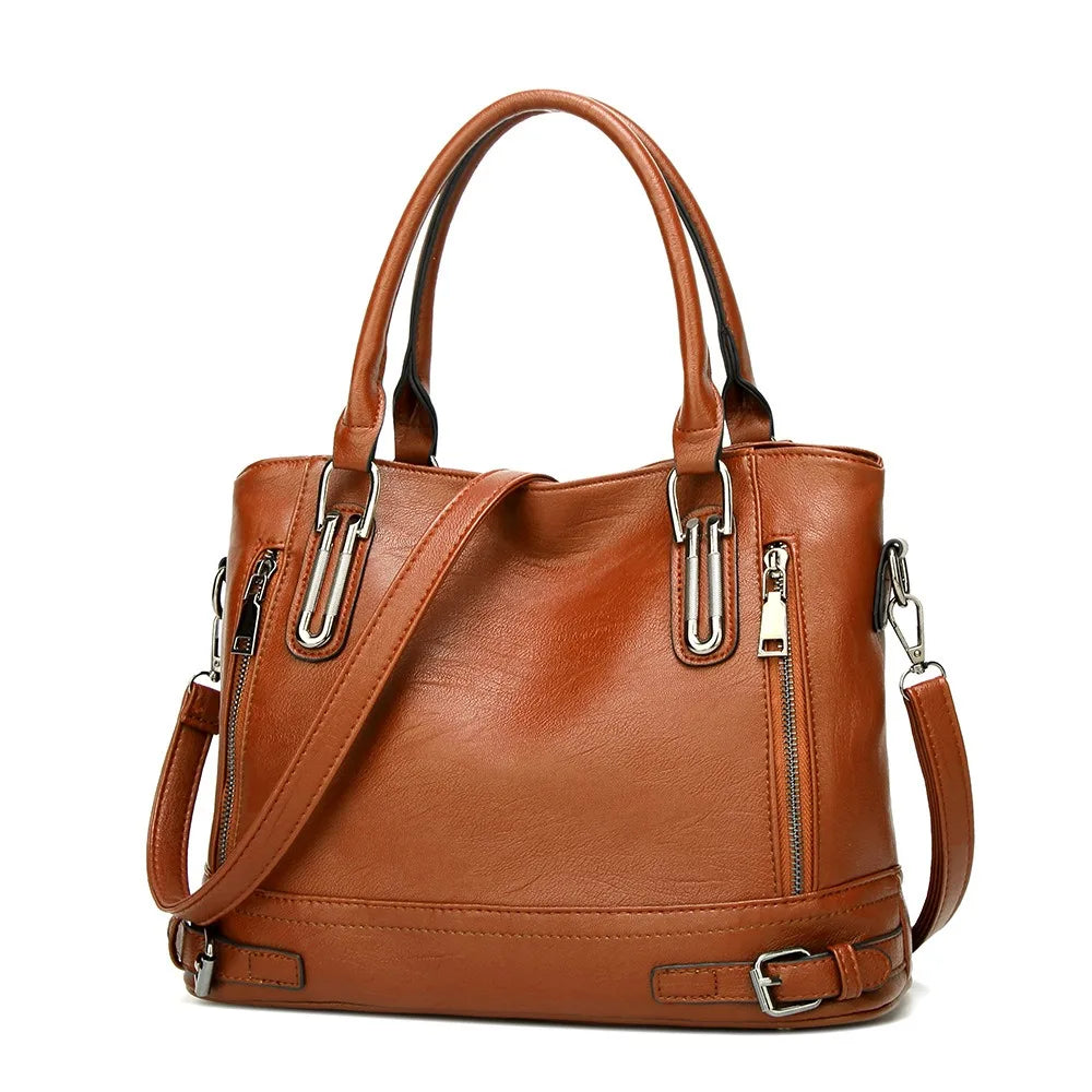 Retro-Stil Schulterhandtasche