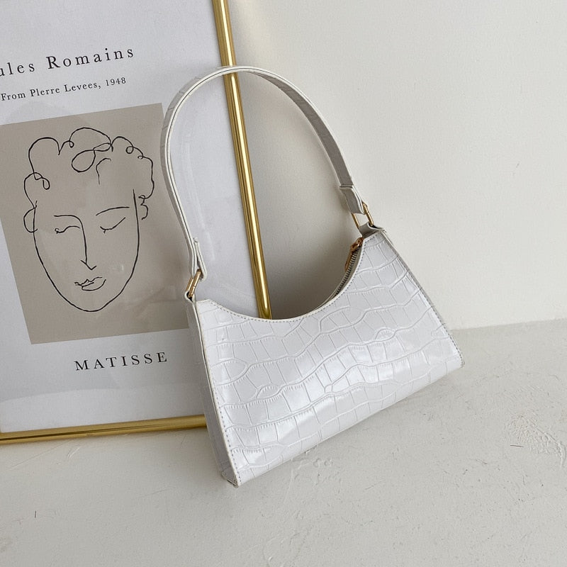 Modische Exquisite Einkaufstasche Tote Schultertaschen Einfache Ketten Tasche für Frauen