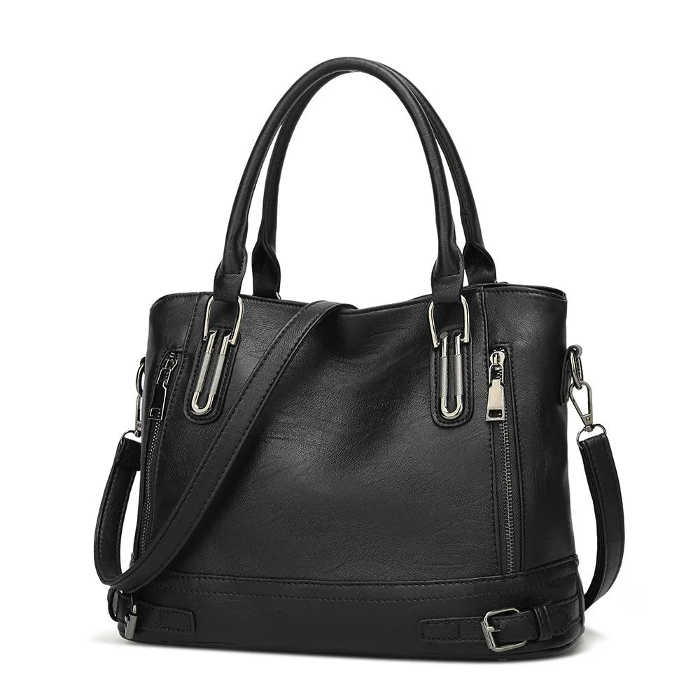 Retro-Stil Schulterhandtasche