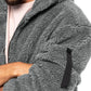 Veste Sherpa en velours