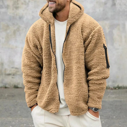 Veste Sherpa en velours