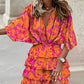 Robe cripes avec joli motif - Gail