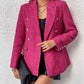 ISABELLE™ | Blazer rose en tweed