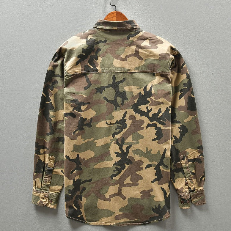 Woerley - Chemise camo