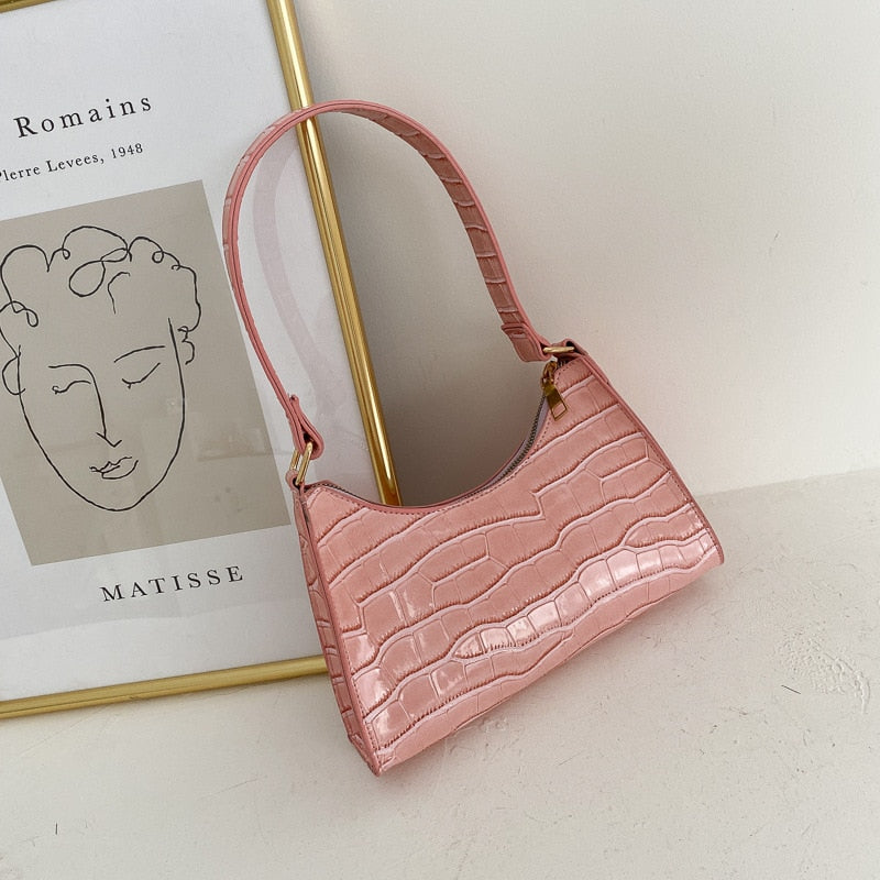 Modische Exquisite Einkaufstasche Tote Schultertaschen Einfache Ketten Tasche für Frauen
