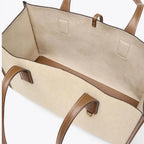 Elegante Canvas Tote-Handtasche