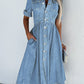 Robe professionnelle en denim