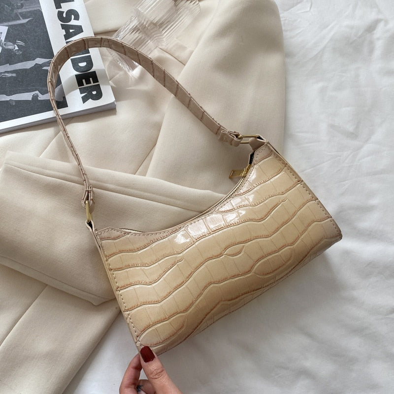 Modische Exquisite Einkaufstasche Tote Schultertaschen Einfache Ketten Tasche für Frauen
