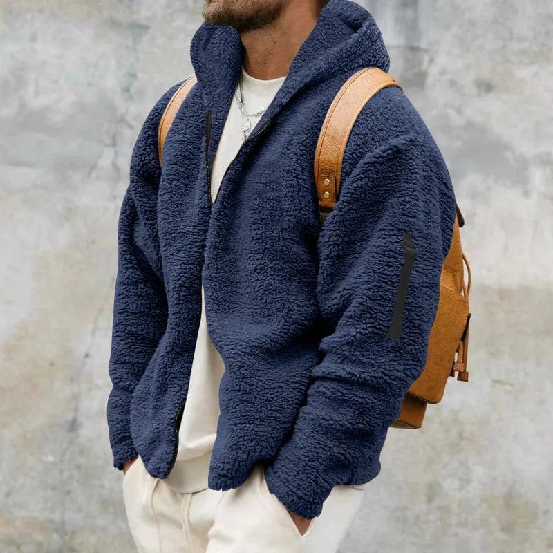 Veste Sherpa en velours