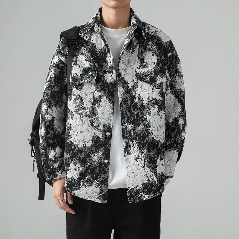 Veste à fleurs