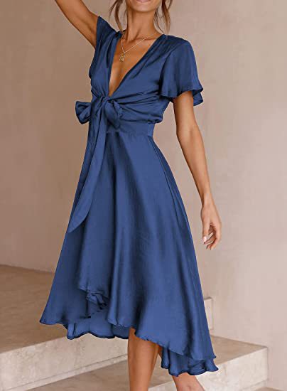 Cripes Mélanie | Robe de luxe en satin