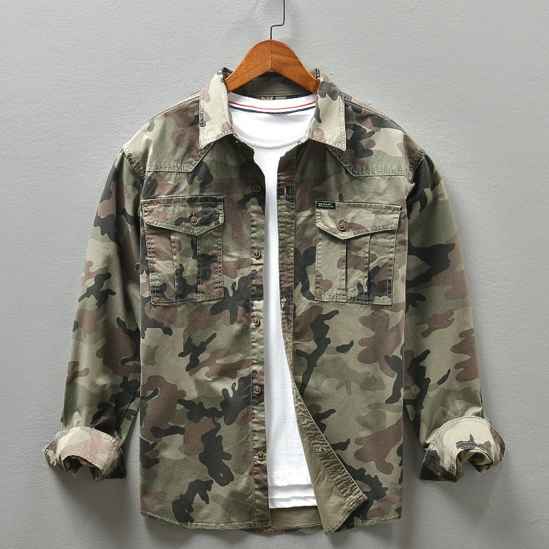 Woerley - Chemise camo