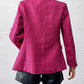 ISABELLE™ | Blazer rose en tweed