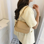 Handgefertigte Leder-Schultertasche