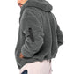 Veste Sherpa en velours