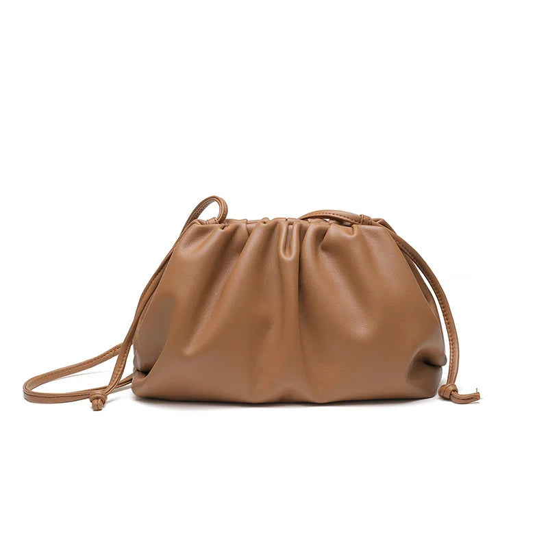 Kleine Leder Schulterhandtasche