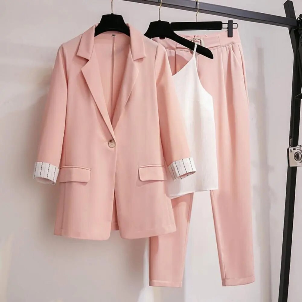 3 pièces/set blazer costume