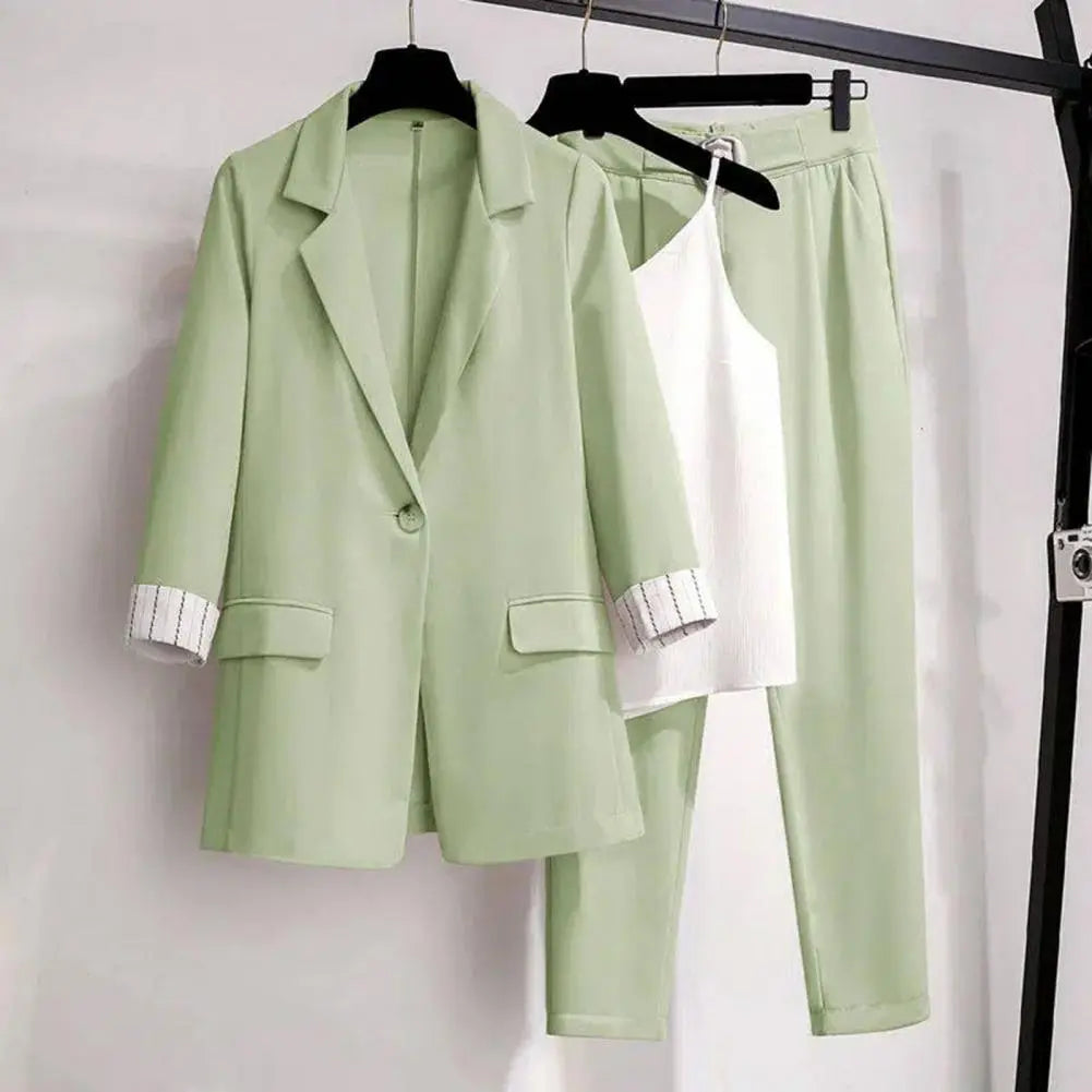 3 pièces/set blazer costume