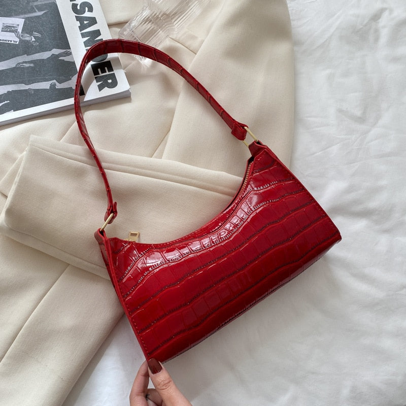 Modische Exquisite Einkaufstasche Tote Schultertaschen Einfache Ketten Tasche für Frauen