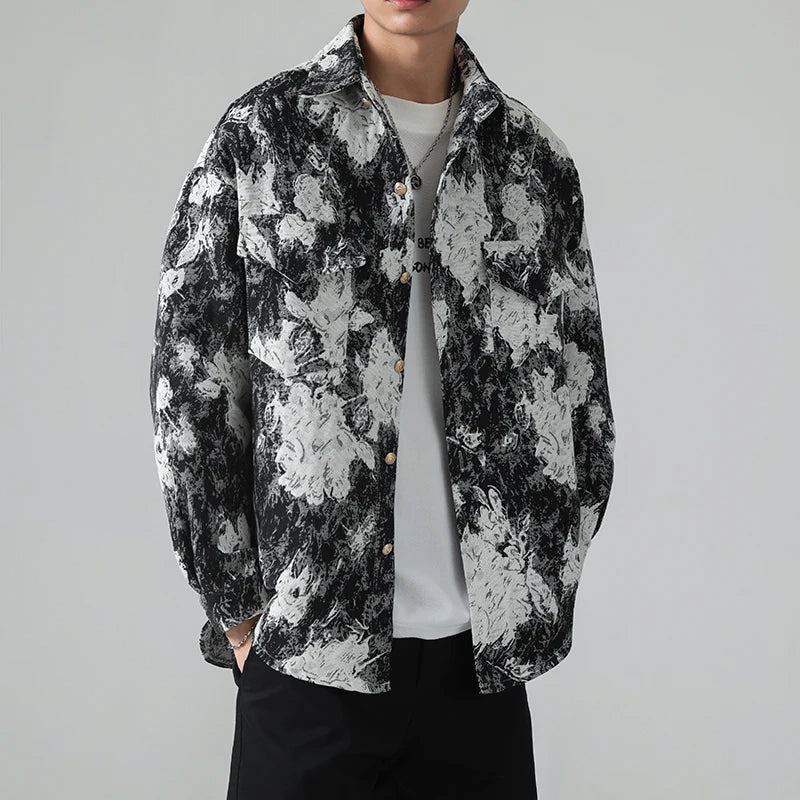 Veste à fleurs