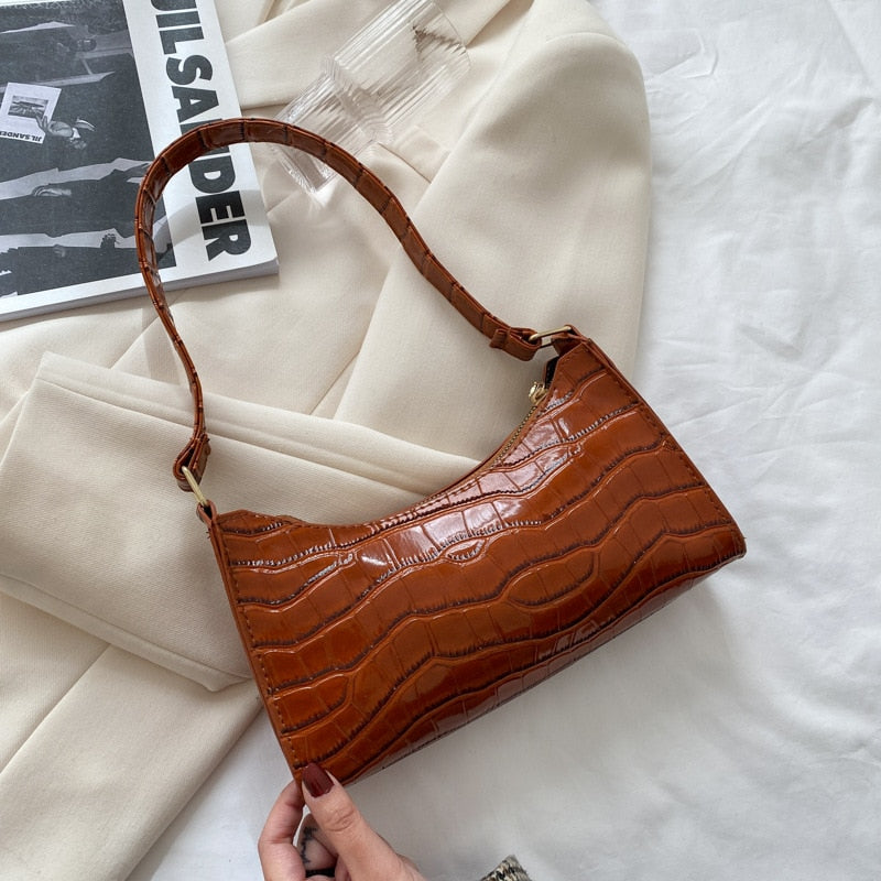 Modische Exquisite Einkaufstasche Tote Schultertaschen Einfache Ketten Tasche für Frauen
