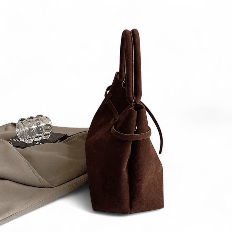 Wildleder Schulter Handtasche