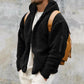 Veste Sherpa en velours