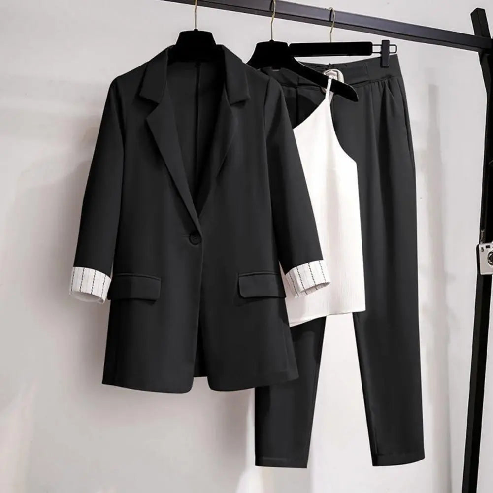 3 pièces/set blazer costume