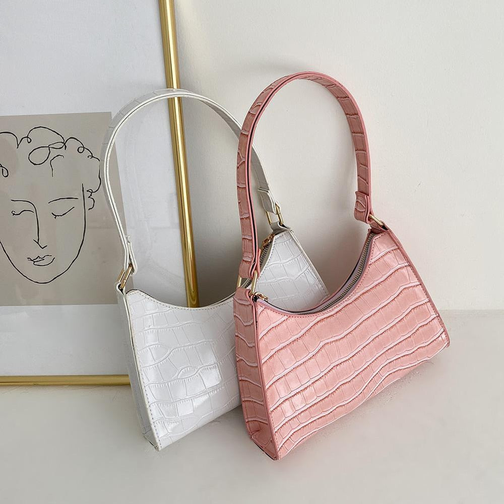 Modische Exquisite Einkaufstasche Tote Schultertaschen Einfache Ketten Tasche für Frauen