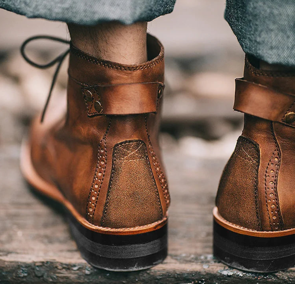 MICHAEL™ | BOTTES EN CUIR POUR HOMMES