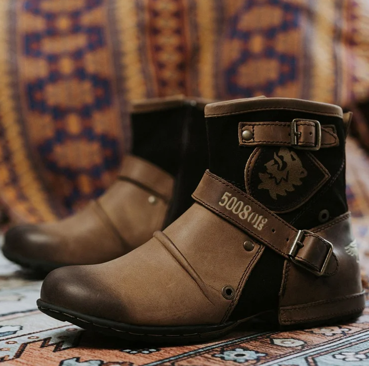 Bottes Cripes Vintage pour hommes