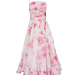 Robe élégante à imprimé floral