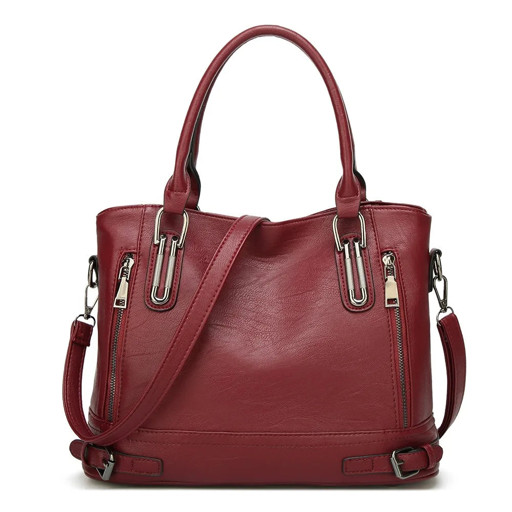Retro-Stil Schulterhandtasche